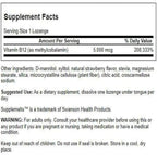 Swanson Supplemelts Sublingual Vitamin B-12 5 Milligrams 60 Tabs