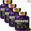 Resveratrol Supplement 2000mg - 240 Softgels – Powerful Antioxidant for Heart Health, Immune Strength, Signs of Aging – Higher Potency Next to 1600mg - Non-GMO & Gluten Free