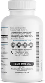 Bronson Melatonin 10 MG Fast Dissolve Peppermint Tablets, Promotes Relaxation, 360 Chewable Vegetarian Lozenges