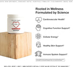 High Level Science CoQ10, Omega-3, Vitamin E - Cardiologist Formulated for Heart + Body + Mind Health with DHA/EPA, Antioxidant for Energy, Superior Bioavailable Fish Oil - Gluten Free (2)