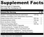 Essential Elements T-Hero Platinum - Daily Testosterone Support for Men - Promotes Vitality & Drive - Testosterone Supplement with Shoden Ashwagandha, Shilajit, Boron, DIM - 60 Count - 30 Servings