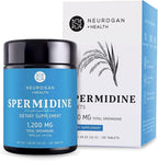Neurogan Spermidine Supplement - 1200mg - 99% Pure 100x More Potent Than Rice & Wheat Germ Extract - for Cellular Health, Anti-Aging & Energy* - Made in USA - 10MG Per Serving - 120 Servings
