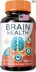 Brain Supplement - 120 Vegan Capsules - Dietary Nootropic May Help Memory, Cognitive Function & Focus - Formulation with Amino Acids, Polyphenols & B Vitamins - for Women, Men & Seniors - by NextGenU