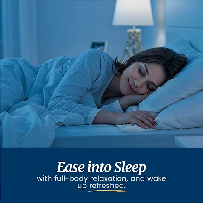Complete Sleep Support | Myo Inositol + Magnesium Glycinate | Restful Sleep & Relaxation Support | 1100MG Complex | Melatonin-Free, Non-GMO | Inositol Supplement with Magnesium-Glycinate | 60 Ct