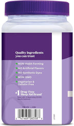 Natrol Sleep & Restore Magnesium Glycinate Blend Gummies, Magnesium for Sleep Aids for Adults, Melatonin-Free, Cherry Flavored, 30 Day Supply