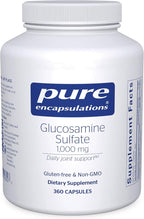 Pure Encapsulations Glucosamine Sulfate 1,000 mg | Supplement for Joint Support and Mobility, Cartilage Health, and Connective Tissue* | 360 Capsules