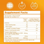Turmeric Curcumin Gummies 500mg for Adults, with Black Pepper, Ginger Root, Vitamine C, Low Sugar Fruit Gummies, Orange Flavor - 60 Counts