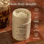 Cowboy - The Exclusive 1st Milking, Whole, Grass Fed Colostrum Supplement for Full Body Health - Bovine Colostrum Powder Packed w/Bioactive Nutrients - Sugar Free (Vanilla, 40 Servings)