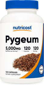 Nutricost Pygeum Extract 120 Capsules for 120 Servings Per Bottle - Vegan, GMO Free and Gluten Free