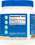 Nutricost Organic Lion's Mane Mushroom Powder (8 oz) - 227 Servings, Certified USDA Organic Supplement