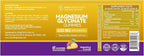 Magnesium Glycinate Gummies 600mg, Non-GMO, Gluten-Free, Magnesium Gummies for Adults & Kids, Sleep, Relaxation & Focus, Pineapple Flavor, 60 Count