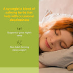 Herbal Factors Sleep Relax Formula by Natural Factors, Natural Sleep Aid with Valerian Root, Passion Flower and Skullcap, Non-GMO, 90 capsules (90 servings)