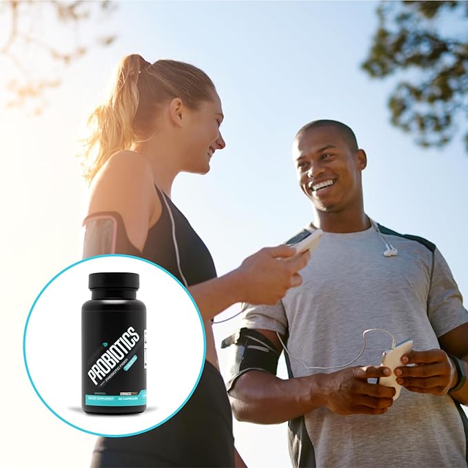 Sculpt Nation by V Shred Premium Probiotics - Digestive & Gut Health Support - Helps with Occasional Constipation, Gas and Bloating - 30-Day Supply