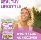 XPRS Nutra Milk Thistle Seed Capsules - 360 Count (6 Month Supply) Premium Milk Thistle Supplement Rich in Silymarin to Support the Liver and Digestion - Pure, Non-GMO Cardo Mariano Pills
