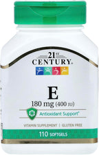 21st Century E 400 I.U. Blended Softgels, 110-Count