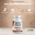 Clean Nutraceuticals Lions Mane 20in1 Mushroom Supplement with Turkey Tail Reishi Cordyceps Chaga Maitake Meshima Poria Cocos Shiitake Oyster Porcini Enoki (5)
