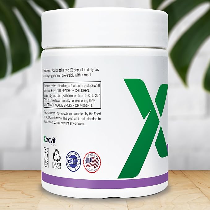 Sleep Support Supplement - Natural Herbal Sleep-Aid for Men & Women - Extra Strength PM Supplements - May Support Calm & Deep Rest - Non-GMO & Gluten Free, 60 Capsules