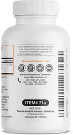 Bronson Vitamin E Complex 400 I.U. Supplement (d-Alpha Tocopherol Plus d-Beta, d-Gamma, & d-Delta Tocopherols), Antioxidant, 100 Softgels