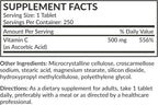 Futurebiotics Vitamin C 500mg Non-GMO, 250 Tablets