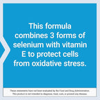 Life Extension Super Selenium Complex, 200 mcg – 3 Forms of Selenium, Vitamin E – Cellular Health & Longevity Support – Gluten-Free, Non-GMO, Vegetarian, 1 Daily – 200 Capsules