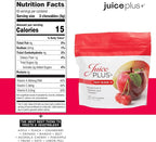 JuicePlus+ Fruit & Vegetable Blend Soft Chews - Tasty Vegan Fruit, Veggie Gummy Vitamins for Adults & Kids - 4 Month Supply 4 packs (2 of each flavor)