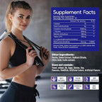 Creatine Monohydrate Gummies for Men & Women – 7200mg High Potency Strength, Muscle Growth & Energy Support Chews – Vegan, Sugar-Free, Non-GMO Workout Supplement for Gym Performance, Recovery