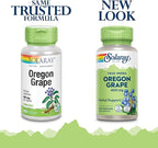 SOLARAY Oregon Grape Root Capsules, 400 mg | 100 Count