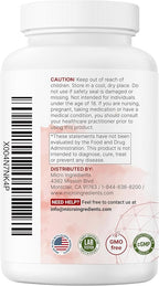 Micro Ingredients TUDCA Bile Salts 2,000mg Supplement, 240 Capsules | 7-in-1 Complex with NAC, Milk Thistle, Glutathione, Dandelion & Artichoke | Extra Strength Tauroursodeoxycholic Acid | Non-GMO