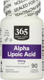 365 by Whole Foods Market, Alpha Lipoic Acid 100mg, 90 Count