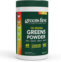 Greens First Original Greens Powder - 49 Superfoods - Organic Fruits & Veggies - Prebiotics, Probiotics & Digestive Enzymes - Antioxidant - Dairy Free/Vegan/Non-GMO (Strawberry Kiwi, 30 Servings)