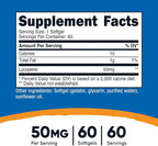 Nutricost Lycopene 50mg Softgels (60 Softgels)