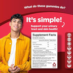 Phytoral Extra Strength Cranberry Supplement Gummies for Women - Cranberry Gummies for Kidney and Bladder Support - Herbal Supplements for Urinary Tract Health for Women - 60 Count (2 Pack)
