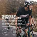 Bronson Vitamin K2 as MK-7 Menaquinone 100 mcg Non-GMO, 120 Capsules
