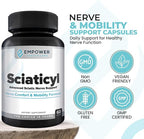 Sciaticyl – Nerve Support Supplement with B1, B6, B12, Magnesium, NAC, ALC & Alpha Lipoic Acid – Supports Nerve Function, Mobility, Comfort & Circulation – 60 Capsules