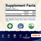 Vitamatic Chromium 1000 mcg | 365 Tablets | High Potency Chromium Picolinate | Non-GMO, Gluten Free (Pack of 2)