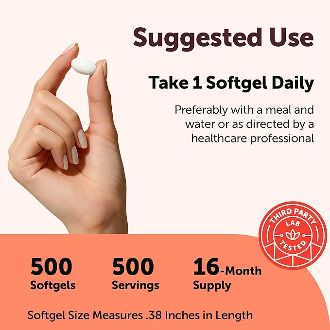 Micro Ingredients Chromium Picolinate 1,000 mcg Per Serving, 500 Softgels, 1 Year Supply | Chelated Essential Mineral Supplement with MCT Oil | Non-GMO