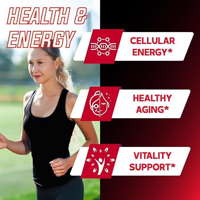 DEDICAD 11in1 NAD Supplement with Nicotinamide Riboside, Quercetin, Resveratrol and 8 More - 2 Month Supply