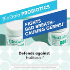 BioGaia Prodentis 3-Pack | Dental Probiotic Lozenges | Promote Healthy Gums & Teeth | Defend Against Dental Problems | Replenish Oral Microbiome | Improve Oral Health | Mint Flavor | 90 Day Supply