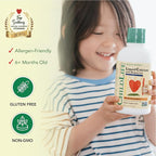 ChildLife Essentials Liquid Calcium Supplement for Kids - Baby Calcium with Magnesium, Zinc, and Vitamin D3 - Orange Flavor, 16 fl oz (6 Pack)