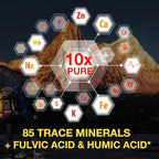 Shilajit Pure Himalayan Resin Drops - Organic Shilajit Resin Liquid Gold Supplement with 85+ Trace Minerals, Supports Energy, Immunity & Overall Wellness - for Men & Women - 2 Fl Oz