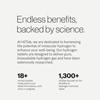 Molecular H2TAB Hydrogen Water Tablets with Magnesium -12 PPM Hydrogen Tablets for Drinking Water -Rich in Antioxidants, Supports Cellular Health, Recovery & Cognitive Function (30 Counts, Raspberry)