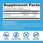 Doctor's Best High Absorption Magnesium Powder,White, 100% Chelated TRACCS, Not Buffered, Headaches, Sleep, Energy. Non-GMO, Vegan, Gluten Free, 200G, 7.1 Ounce (Pack of 1)