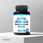 Alpha Lipoic Acid 600mg per Serving 60 Capsules - Potent Antioxidant for Neuropathy and Cardiovascular Health (ALA Supplement) - Third Party Tested, Non-GMO, Gluten Free, Vegan & USA Made