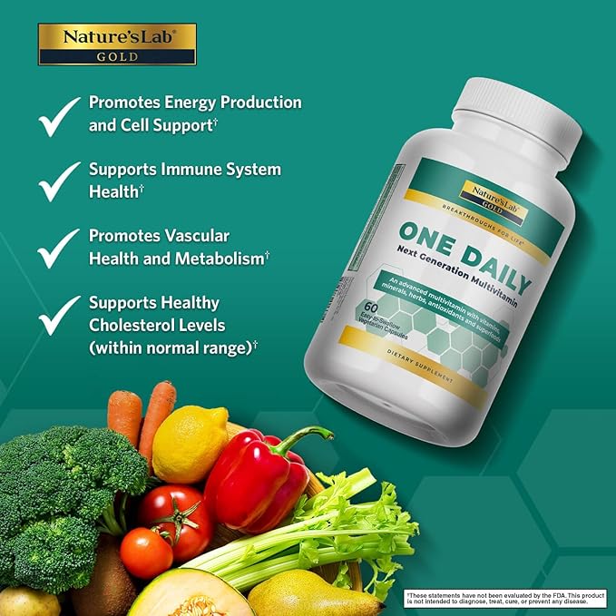 Nature's Lab One Daily Multivitamin Capsules, 60 Count, 120 Count
