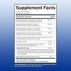 Grape Seed Extract Capsules with Berberine Capsules Resveratrol Quercetin Supplement - 120 Count
