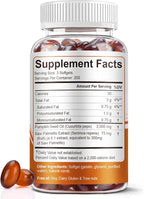 Pumpkin Seed Oil with Saw Palmetto Capsules, 3000mg/serving, 300/600 Softgels | Cold Pressed, Pure Virgin Oil, Essential Fatty Acids & Phytosterols | Supports Hair, Urinary, Bladder & Prostate Health