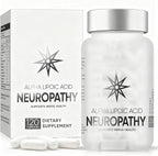 Nerve Savior Neuropathy Supplement with 600mg Alpha Lipoic Acid per Serving, 120 Capsules for Nerve Comfort in Hands, Fingers, Feet & Toes, 40-Day Supply, Vegan & Non-GMO