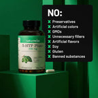 NatureWise 5-HTP 200mg Supplement from Griffonia Seeds with Cofactor Vitamin B6 - Mood Support and Natural Sleep Aid for Adults - Delayed-Release, Vegan - 60 Count[2-Month Supply]