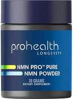 ProHealth NMN Pro Powder (30 Grams) Clinically Studied Uthever® NMN. NAD+ Precursor for Cellular Energy, Mitochondrial Support & Healthy Aging. USA Manufactured, Triple Lab-Tested