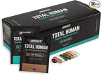 ONNIT Total Human Adult Multivitamin Comprehensive Capsule Packs with Day and Night Support, Daily Vitamin Packs for Men and Women, Dietary Supplement Capsules, 30-Day Supply, 60 Packs